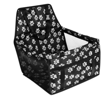 Автомобільний бокс-переноска для собак: захист сидінь та комфортні подорожі (40x24 см)