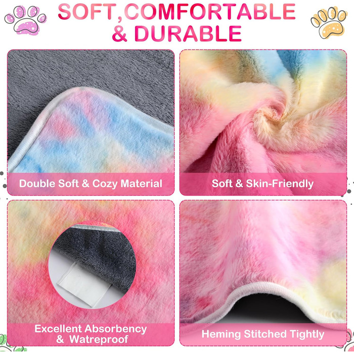 М'яка ковдра для морських свинок Namalu: водонепроникна, з флісу, 60x40 см