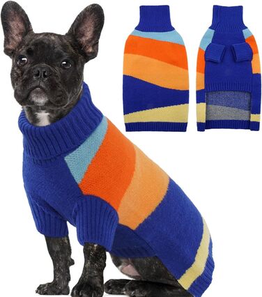 Теплий в'язаний пуловер для собак великих порід, рожевий, розмір XXXXL