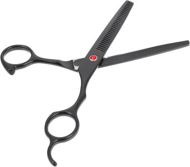 Професійна ножиця для стрижки волосся та текстуризації - чорний колір (2 шт.)