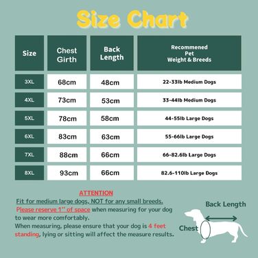 Дощовик для великих собак з повним хвостом, захист, косплей, водонепроникний, костюм, капюшон, комбінезон, куртка для середніх та великих собак, динозавр, розмір 6XL (довжина спини: 63 см, обхват грудей: 83 см)