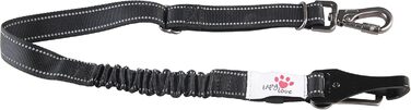 Безпечний поводок для собак Tapylove 3-в-1: автоповодок-банджі, регульований (62-92 см), сумісний з Isofix, з сумкою
