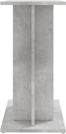 vidaXL підставка для акваріума, бетонно-сіра, 60x30x60 см, ДСП