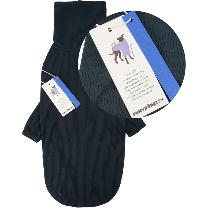 Пуловер для віппета, футболка з коміром-стійкою для віппета, італійський грейхаунд, одяг для грейхаунда, теплий пуловер для собак, XS, темно-зелений