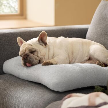 Килимок для собак BEDSURE XL - великий, з антиковзким дном, для собак великих порід, 104x69x8 см, сірий