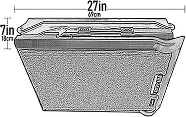 Рампа для собак та котів Pet Gear Tri-Fold, 180 см, широка, до 90 кг, складна, з ремінцем, запатентований дизайн