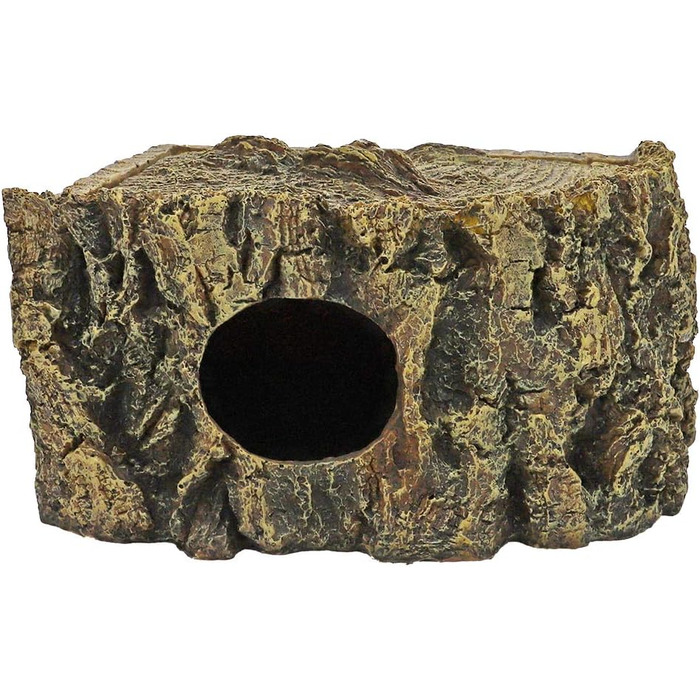 Кутова печера з кори Hobby для тераріуму, 22x22x12 см