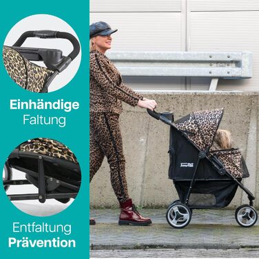 Вигулок Innopet Allure Cheetah - коричневий / чорний