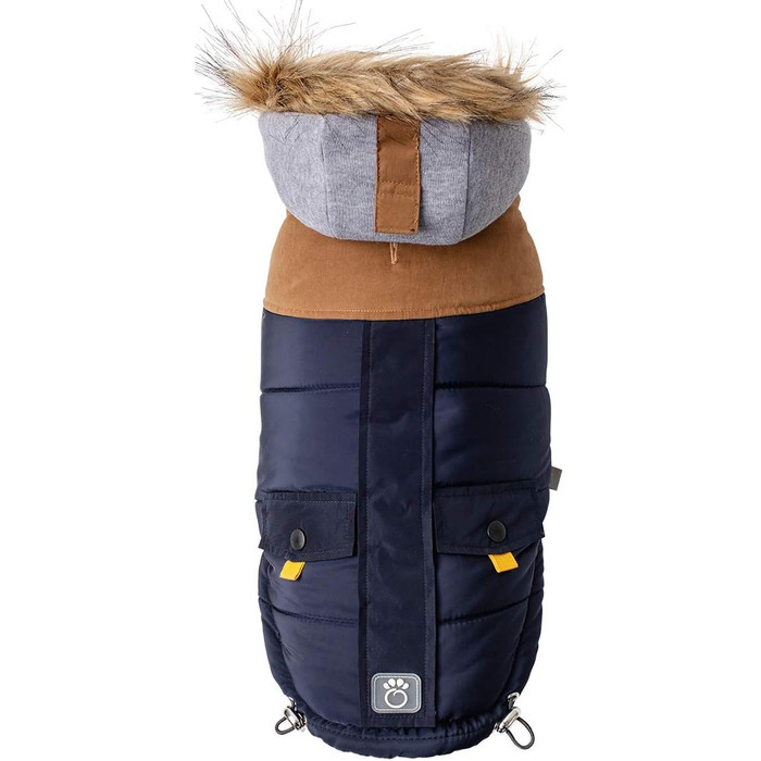 GF Pet LODGE Parka для собак, куртка для тварин, розмір 2XS, Navy, XL