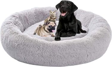 Ортопедичне ліжко для собак великих порід, XL, плюшеве, 110/120 см, зручне, миється