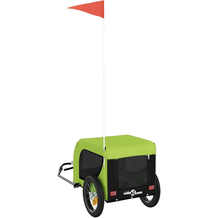 Навіс для собак Robuster, зелено-чорний, 124x53x53 см, до 30 кг, модель 93997