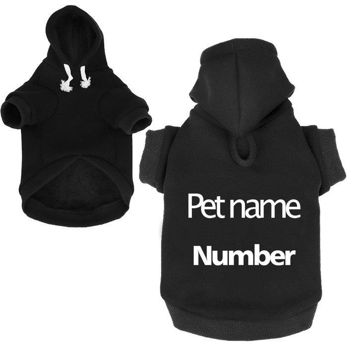 Зимовий одяг для собак: куртки, светри та аксесуари. Розмір S, чорного кольору