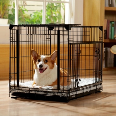 Металева клітка Lalazoo для середніх собак, 53 x 76 x 61 см