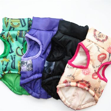 Теплий зимовий одяг для собак: тепла жилетка для маленьких собак, теплий одяг для чихуахуа, жилетка для собак UKKO