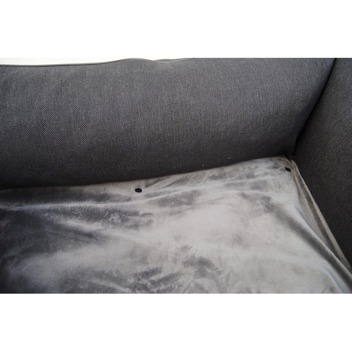 Ортопедичне собаче ліжко Lebon Carl Plus 100x75x30 см з підстилкою - Deluxe, Made in EU