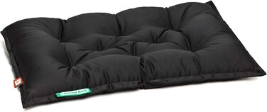 Ортопедична лежанка для собак Doctor Bark Urban - розмір M (70x50 см) - чорна, Made in Germany
