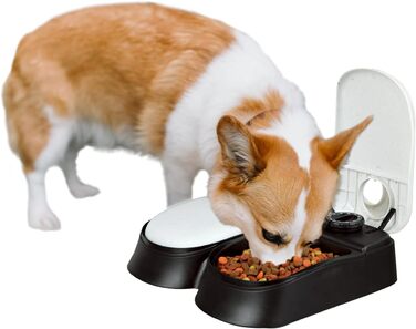 Автомат для котячого корму PAWISE: програмований диспенсер для вологого корму з таймером, безпечний та зручний