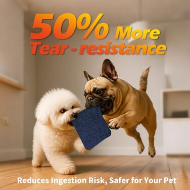 Силіконові килимки для котів та собак Bau+Grün-US (чорний+жовтий, S) - уповільнена годівля, 60 присосок