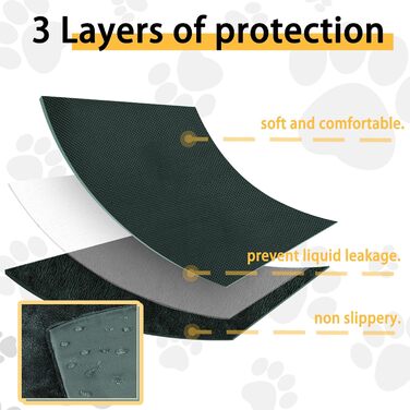 Водонепроникний килимок для котів та собак Kritter Planet, складаний, миючий, для відпочинку на вулиці, у подорожах та кемпінгу, з ручками, 80 x 60 см, сірий