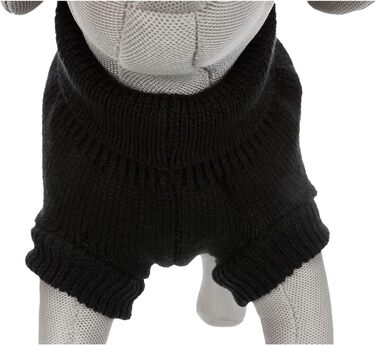Пуловер для собак Trixie Kenton, 36 см, чорний, 24 см (упаковка з 1)