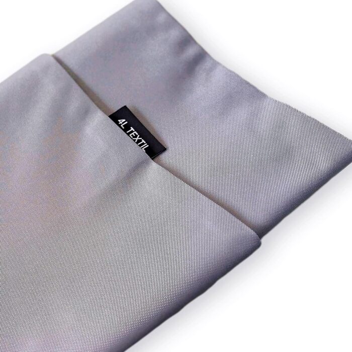 Водонепроникне лежанка для собак 80x60 см ZOE 4L Textil - лежанка для собак середнього розміру, знімний чохол, сірий колір