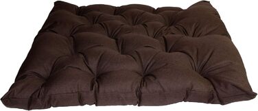 Ортопедичне ліжко для собак Mayaadi-Home: м'яке, зручне, для алергіків (60x50 см, коричневе)