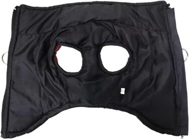 Водонепроникний теплий одяг для собак, халат, зимова жилетка, куртка з утеплювачем та блискавкою, одяг для маленьких, середніх та великих собак (Синій, 5XL)