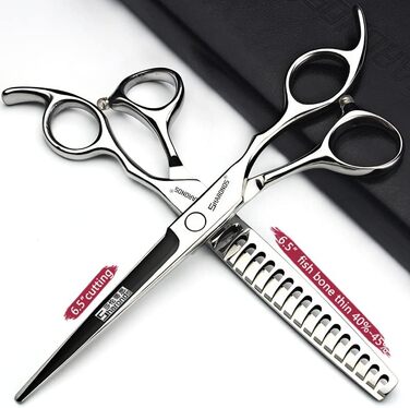 Професійні ножиці для перукарів Sharonds, 6.5 дюймів, набір з 2 шт. з нержавіючої сталі