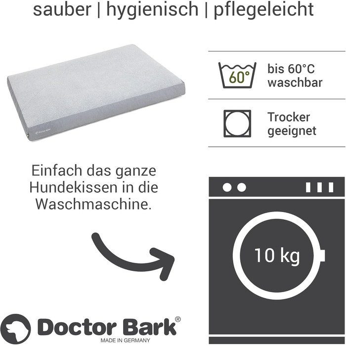 Килимок для собак середніх порід GreenLabel (XL, 117x80 см) - м'який, миючий, для комфортного відпочинку