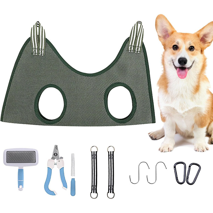 Набір для догляду за кігтями собак та котів: 10 шт. - безпечний, універсальний, для різних розмірів