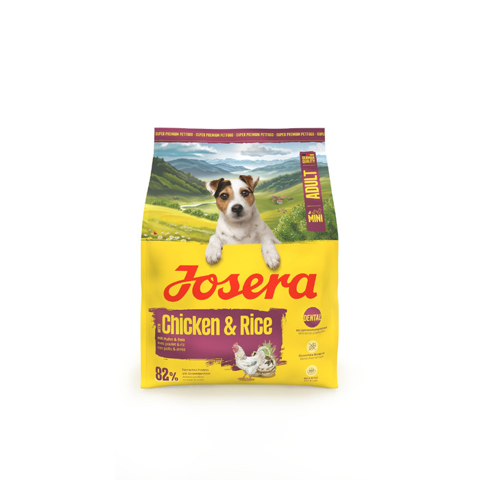 Сухий корм для малих собак Josera Mini Huhn & Reis (Курка та Рис), дорослі собаки, 10 кг