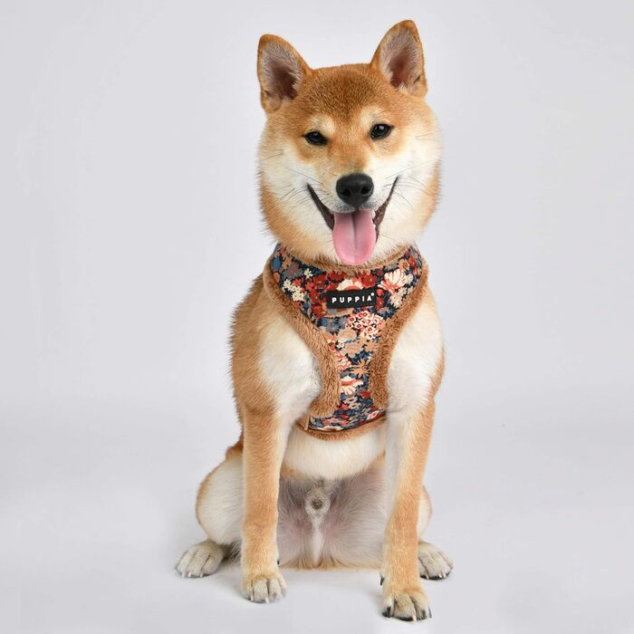 Шлея Puppia Gianni Harness A для малих і середніх собак, регульована, комфортна