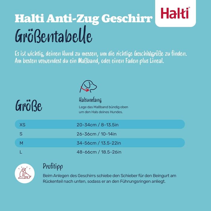 Нашийник HALTI No Pull для собак - запобігає потягування, м'який, світловідбиваючий, регульований (Dunkelorange, M)