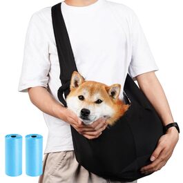 Сумка-переноска для собак та котів до 15 кг, з регульованим плечовим ременем, для прогулянок та активностей