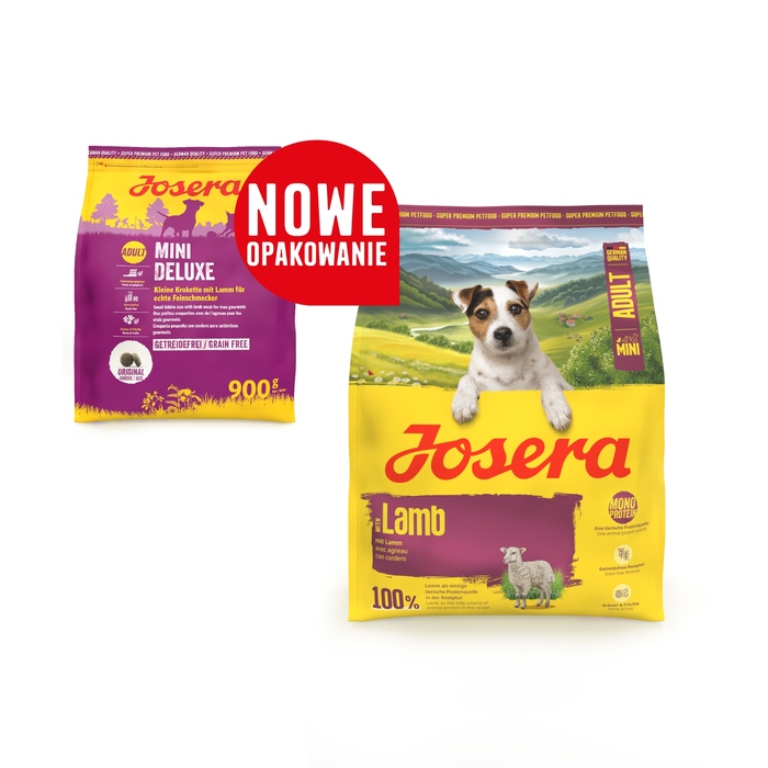 Сухий корм для малих собак JOSERA Lamb Adult Mini з одним видом білка, 10 кг