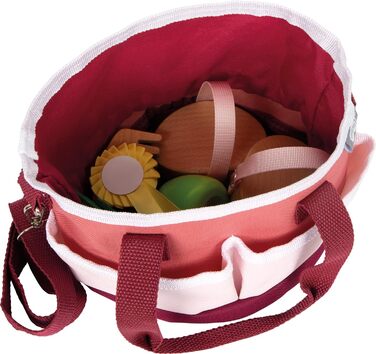 Набір для догляду за конем Small Foot: дерев'яні аксесуари для гри, іграшки для дітей