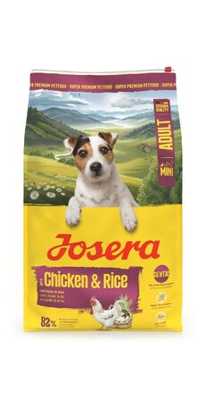 Сухий корм для малих собак Josera Mini Huhn & Reis (Курка та Рис), 10 кг, для дорослих