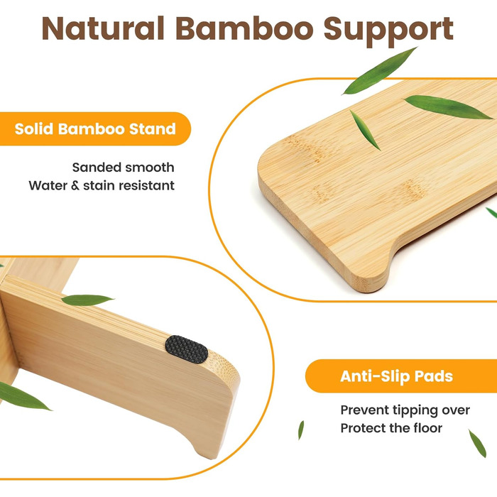 PETTOM Миска для котів протиковзаюча піднята, керамічна миска для котів, повільна годівниця для котів, миска протиковзання для котів та маленьких собак, біла миска + підставка (миска біла-квітка + підставка)