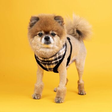 Шлея Puppia Kellen A чорна, розмір S, 800 г — для собак