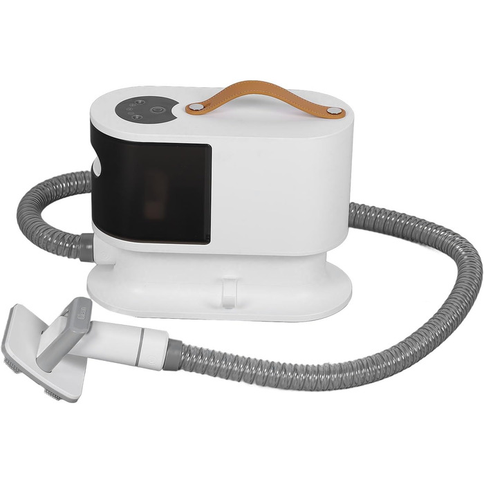 aqxreight Пылесос для шерсти собак 2L, набор для ухода за питомцем с машинкой для стрижки. Легко собирает шерсть. Тихий пылесос для стрижки густой шерсти.