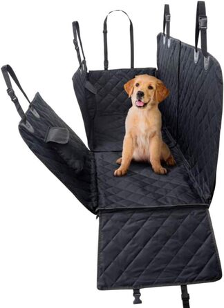 Автомобільна захисна ковдра JAMAXX з боковими захистами, водонепроникна, пральна, роздільна - ковдра з великими кишенями та блискавкою, повністю роздільна