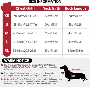 Зимовий теплий куртка для собак - для такс, водонепроникний, з захистом живота та отвором для повідка - червоний