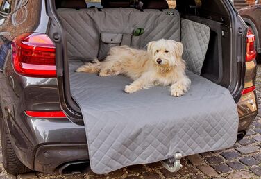 Захист для автосидіння Loop Hundematte: водонепроникний килимок для собак з кишенями, антислизький, миючий | LOOP-DMK5000