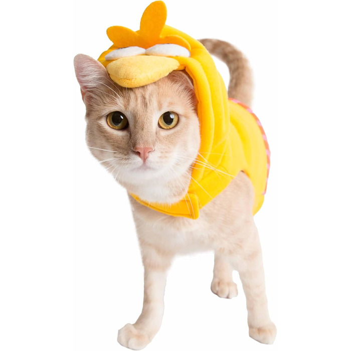 Костюм для собак Сезам вулиця (Big Bird) - теплий худі для собак, розміри S, M, L, XL - ідеально для Хелловіну, вечірок, фотосесій, подарунок для собаківника