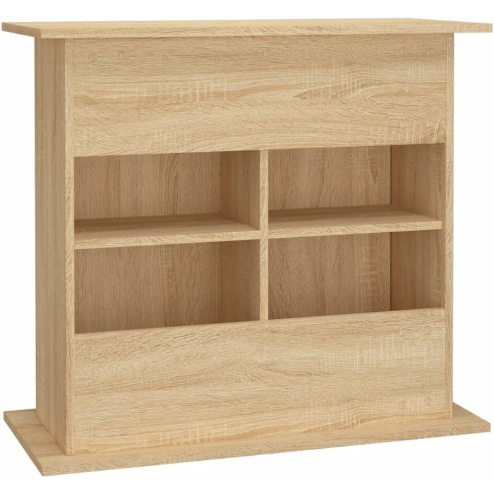 Тумба під акваріум ZEYUAN, 81x36x73 см, Сонома, деревостружкова плита
