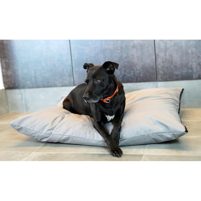 Водонепроникне лежанка для собак 80x60 см, сірого кольору - 4L Textil ZOE