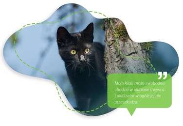 GPS-трекер для котів та собак: нашийник з додатком (українська/польська мова)