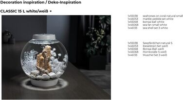 Декоративна скульптура морського коника biOrb 55038 з коралами для оформлення прісноводних і морських акваріумів, натуральний, розмір S