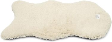 Ортопедичне собаче ліжко Pfoten&nasen® вологостійке, бежеве, 88x55 см. Легко миється, підходить для маленьких собак. Килимок, матрац, килимок для собак, охолоджуючий килимок.