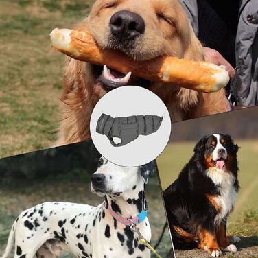 Зимовий теплий одяг для собак - водонепроникна куртка, тепла, снігонепроникна одяг для домашніх тварин, підходить для холодних умов, для великих собак, на осінь та зиму, забезпечує комфорт та захист